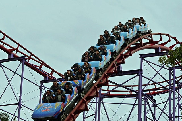 Dynamic rollercoaster at Whirl Gala